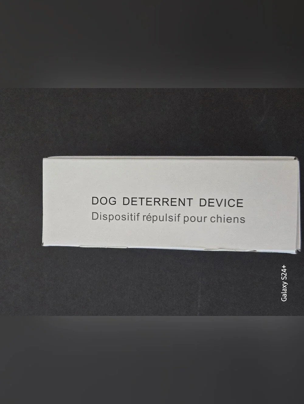 Dog Deterrent Device - White Compact Ultrasonic Trainer
